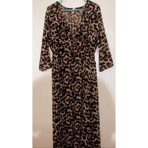 Long Cheetah Cover-up